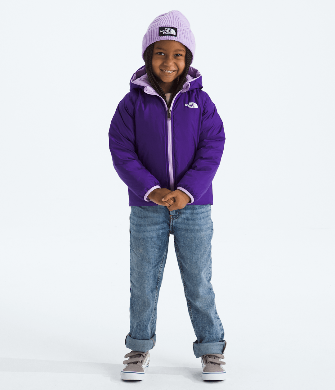 Kids’ Reversible Perrito Hooded Jacket / The North Face