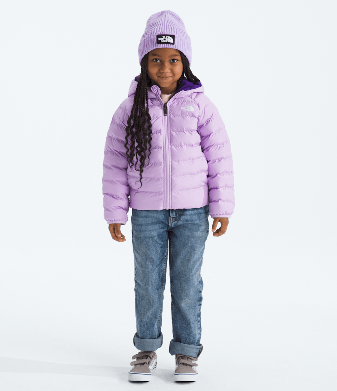 Kids’ Reversible Perrito Hooded Jacket / The North Face