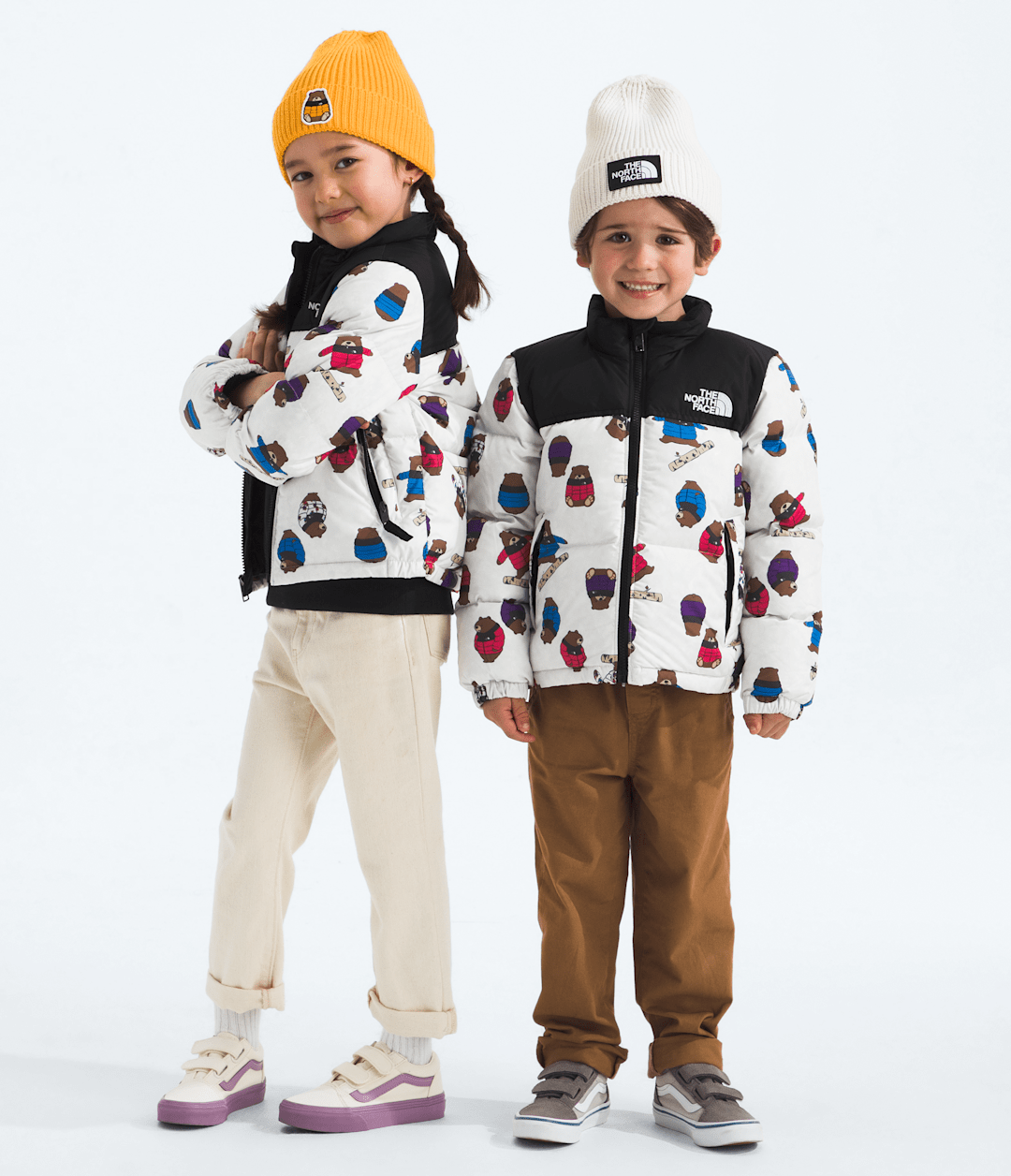 Kids’ 1996 Retro Nuptse Jacket—Print / The North Face