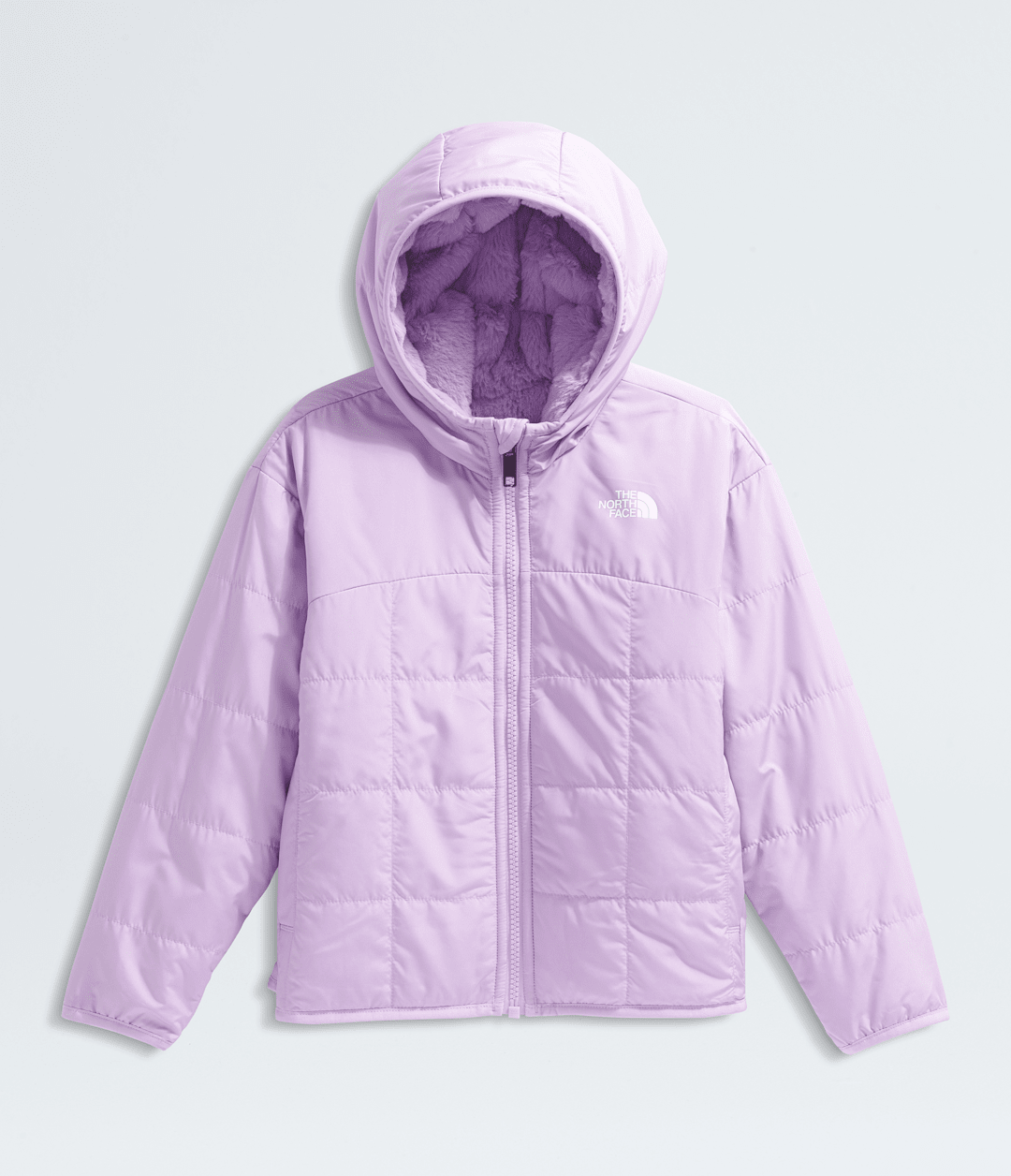 Girls’ Reversible Shasta Full-Zip Hooded Jacket / The North Face
