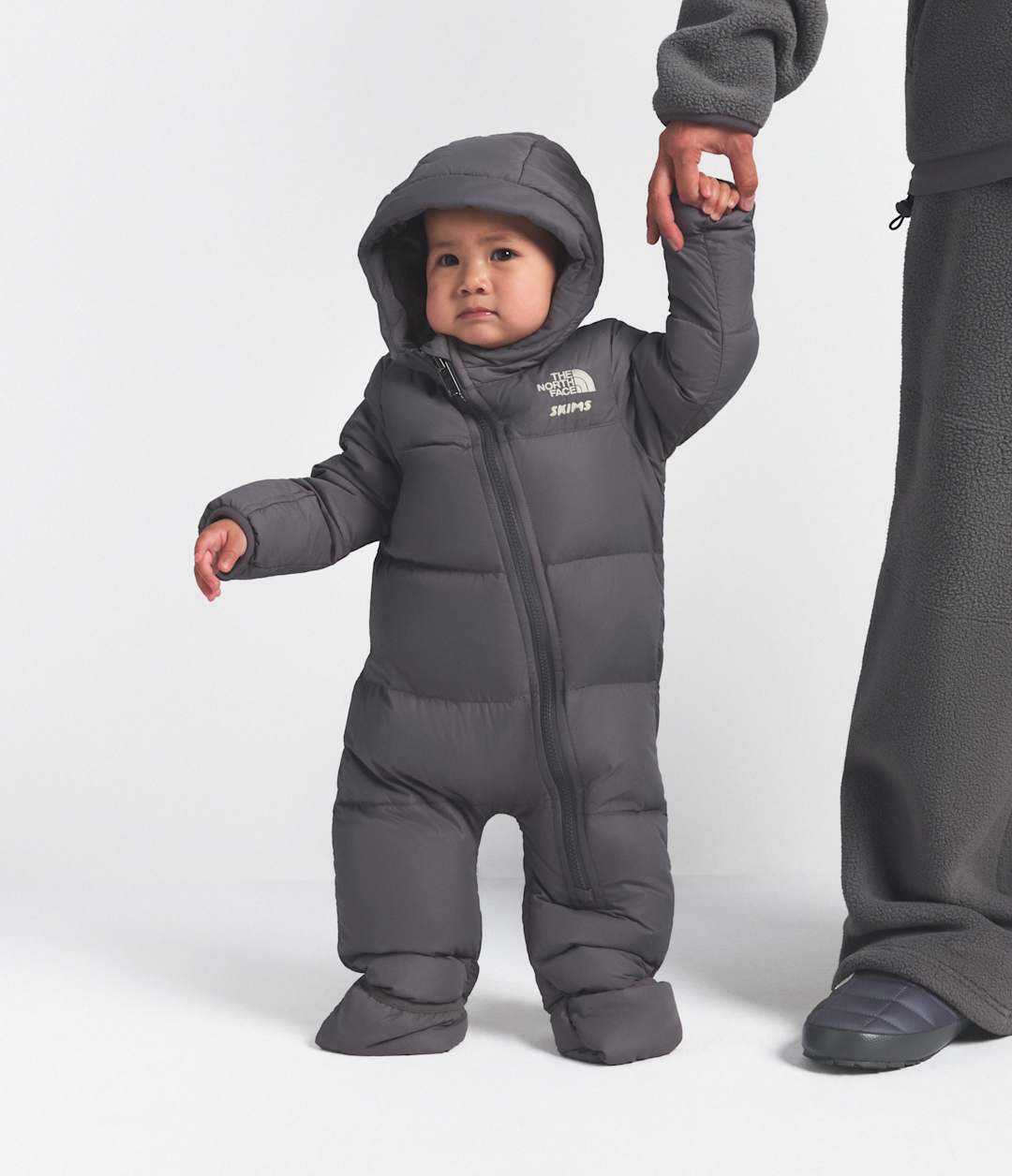 The North Face X SKIMS Baby 1996 Nuptse One-Piece / The North Face