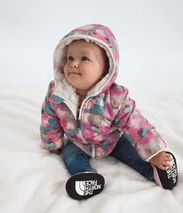 Baby Girls’ Reversible Shasta Full-Zip Hooded Jacket—Print / The North Face