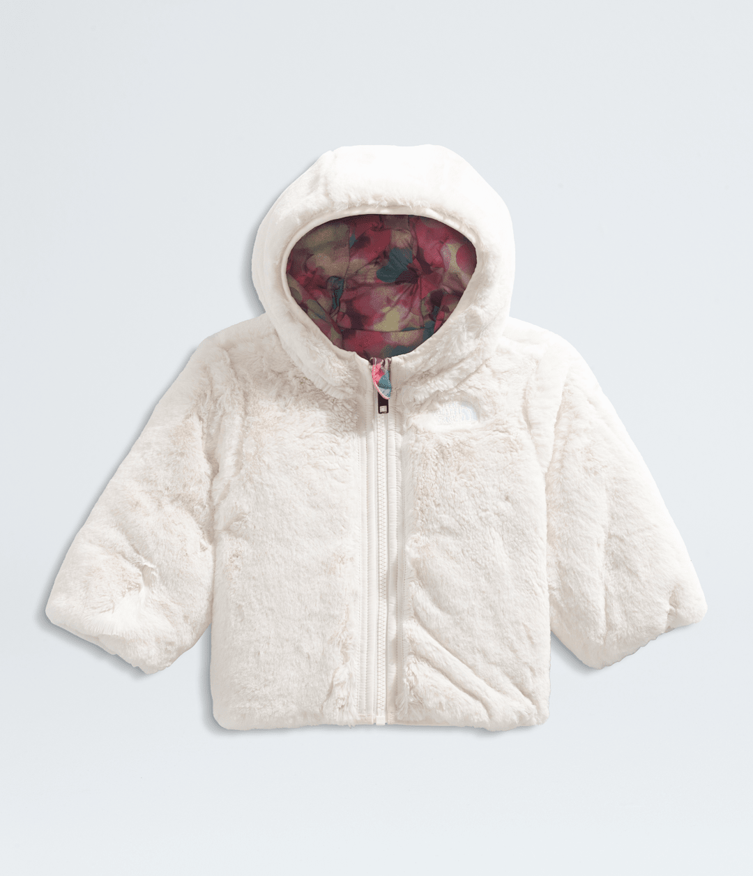 Baby Girls’ Reversible Shasta Full-Zip Hooded Jacket—Print / The North Face