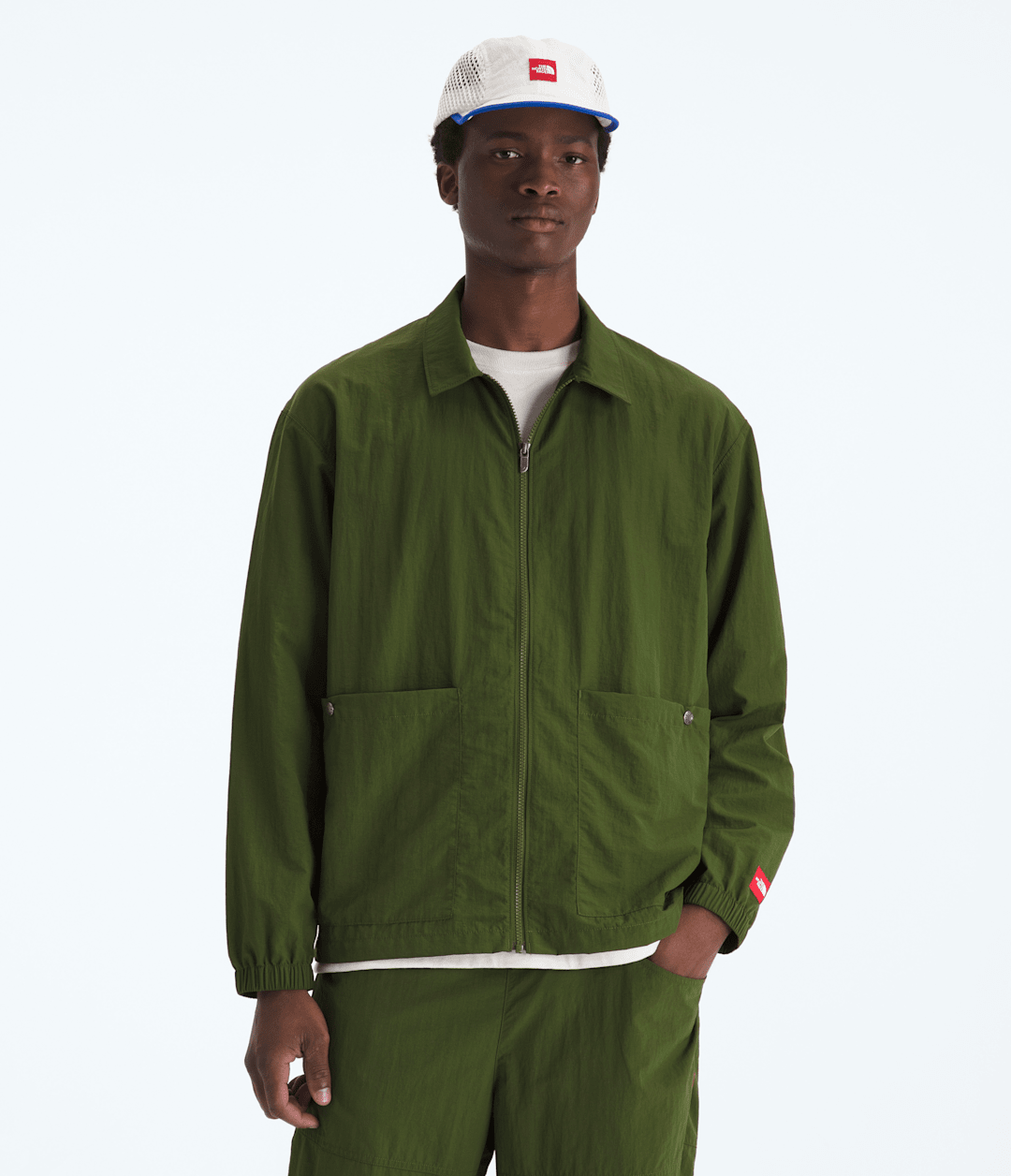 Men’s TNF™ Red Box Nylon Long-Sleeve Shirt / The North Face