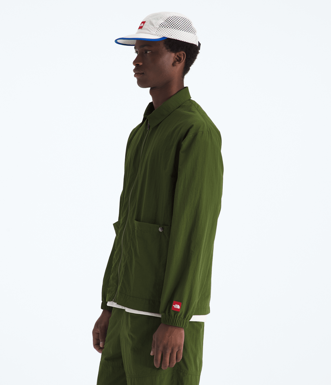 Men’s TNF™ Red Box Nylon Long-Sleeve Shirt / The North Face