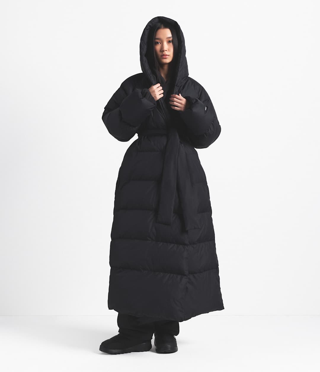 The North Face X SKIMS Women's Nuptse Wrap Parka / The North Face