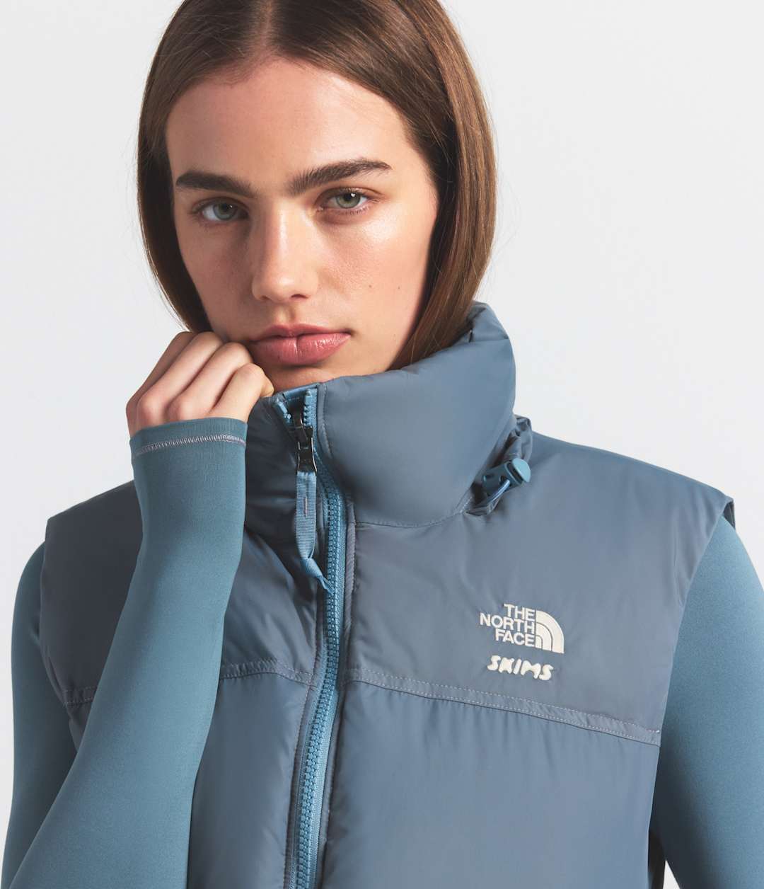 The North Face X SKIMS 1996 Nuptse Vest / The North Face