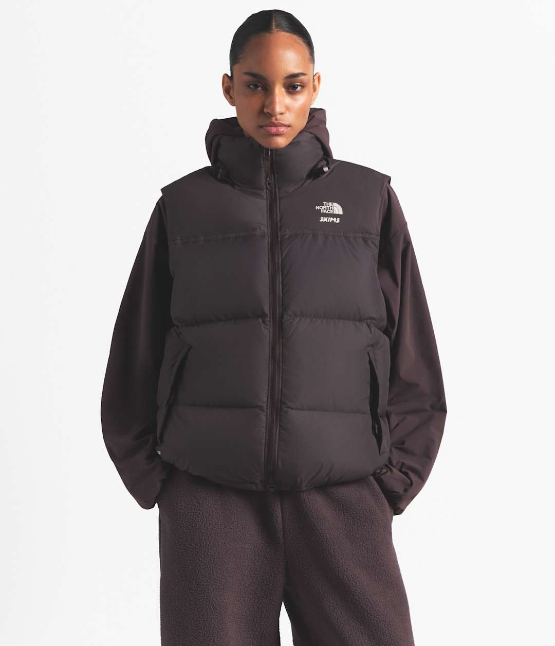 The North Face X SKIMS 1996 Nuptse Vest / The North Face