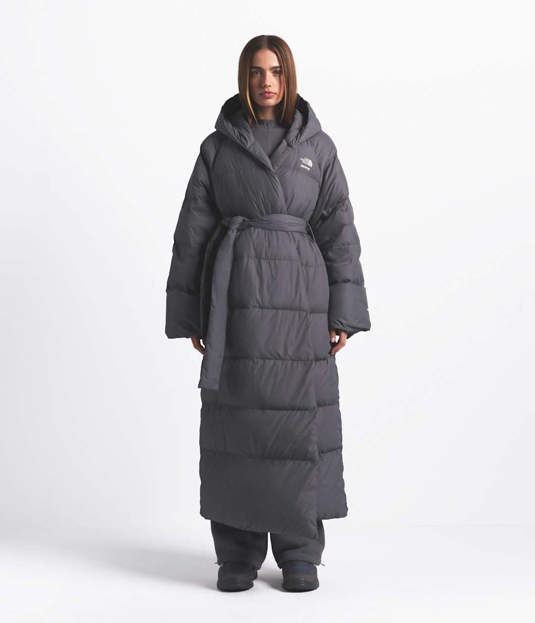 The North Face X SKIMS Women's Nuptse Wrap Parka / The North Face