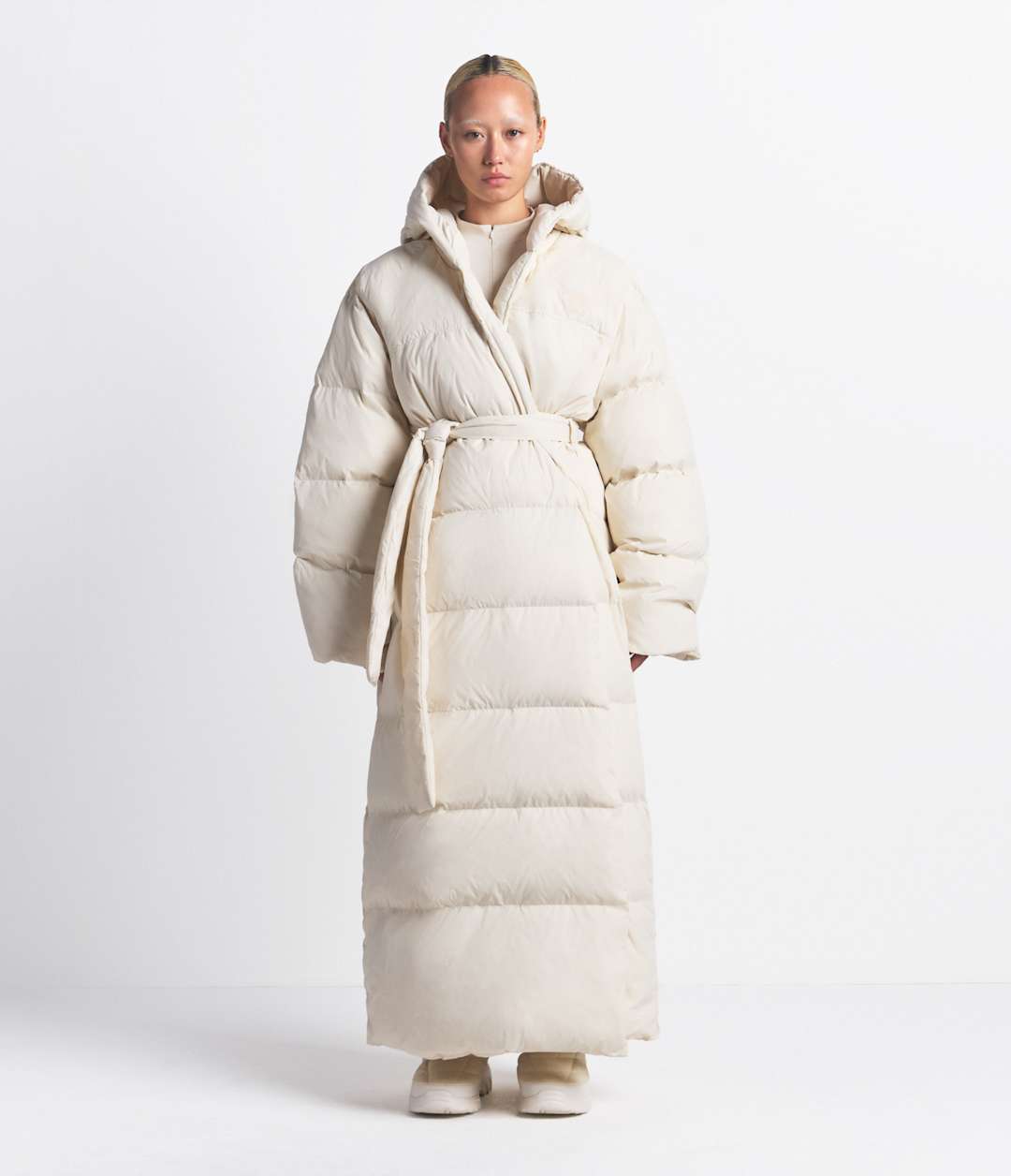The North Face X SKIMS Women's Nuptse Wrap Parka / The North Face