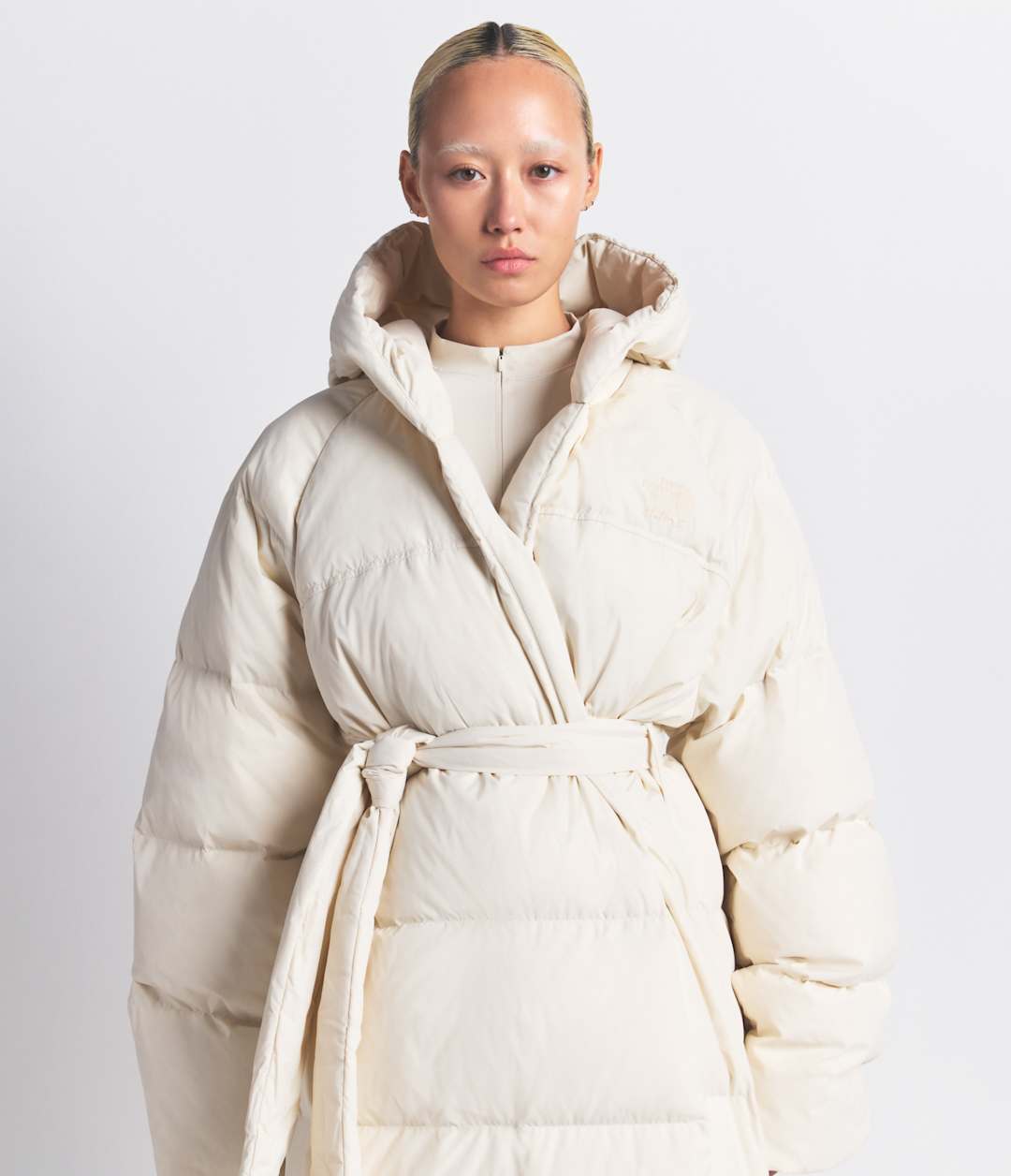The North Face X SKIMS Women's Nuptse Wrap Parka / The North Face