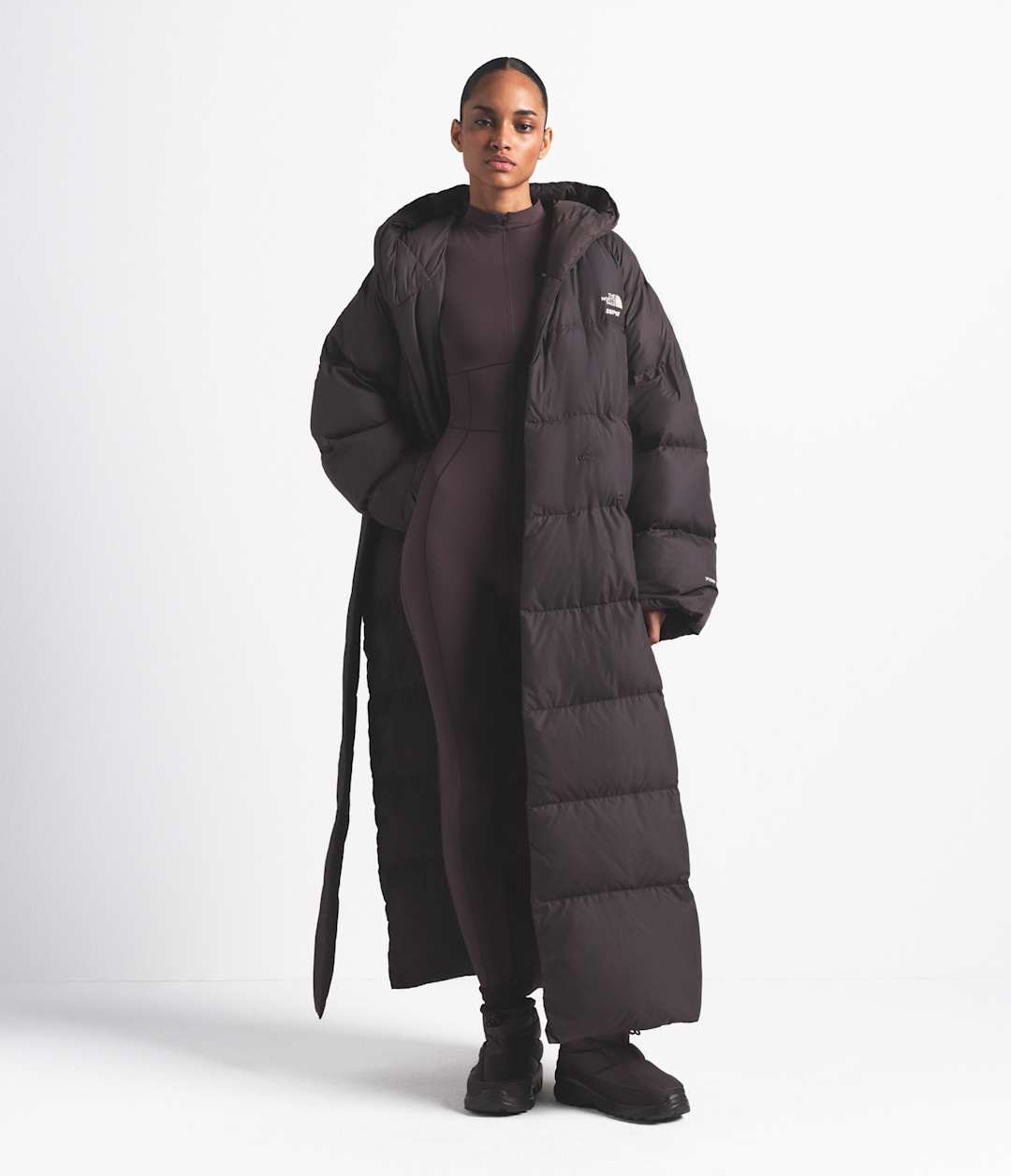 The North Face X SKIMS Women's Nuptse Wrap Parka / The North Face