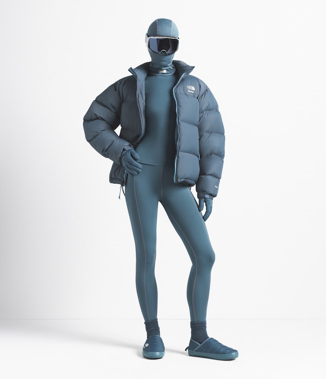 The North Face X SKIMS 1996 Nuptse Jacket / The North Face