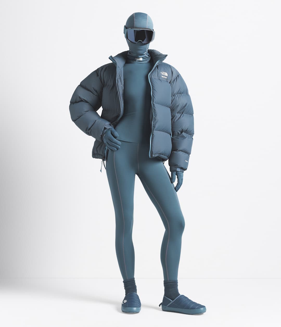 The North Face X SKIMS DOTKNIT Balaclava / The North Face