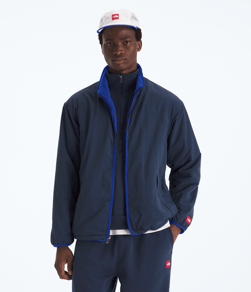 Men’s TNF™ Red Box Reversible Fleece Jacket / The North Face