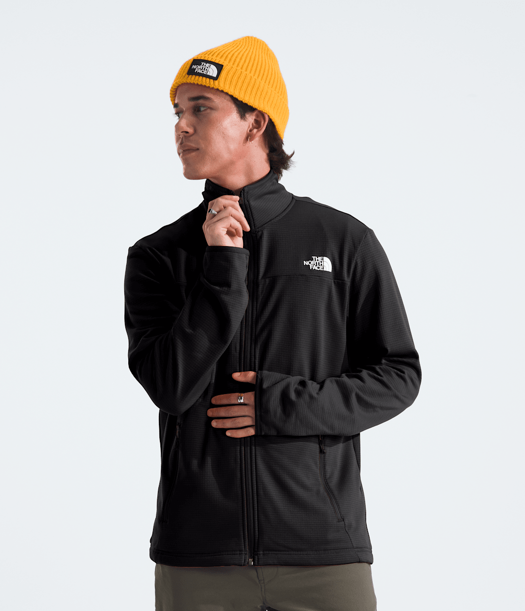 Men’s Cedar Trail Grid Fleece Full-Zip Jacket / The North Face