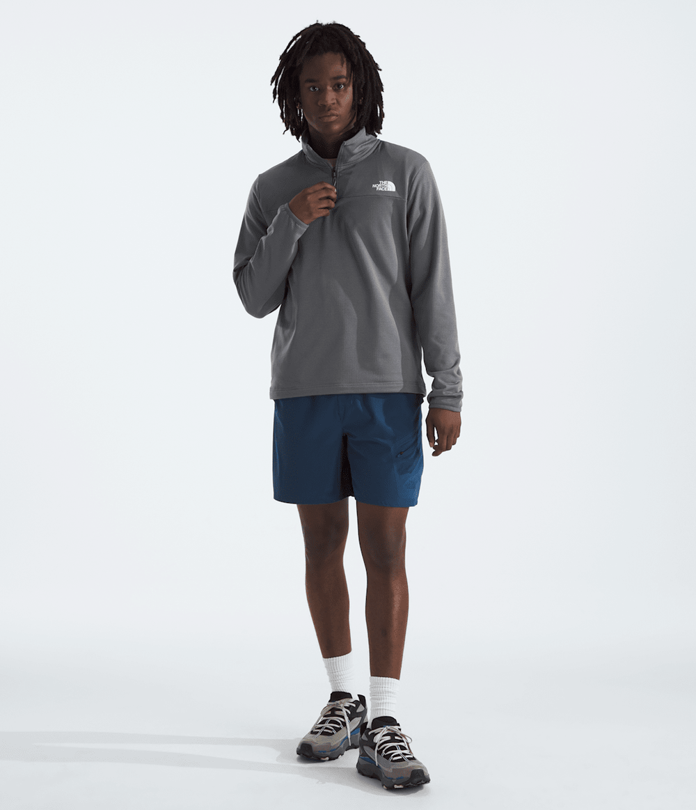 Men’s Cedar Trail Grid Fleece ¼-Zip / The North Face