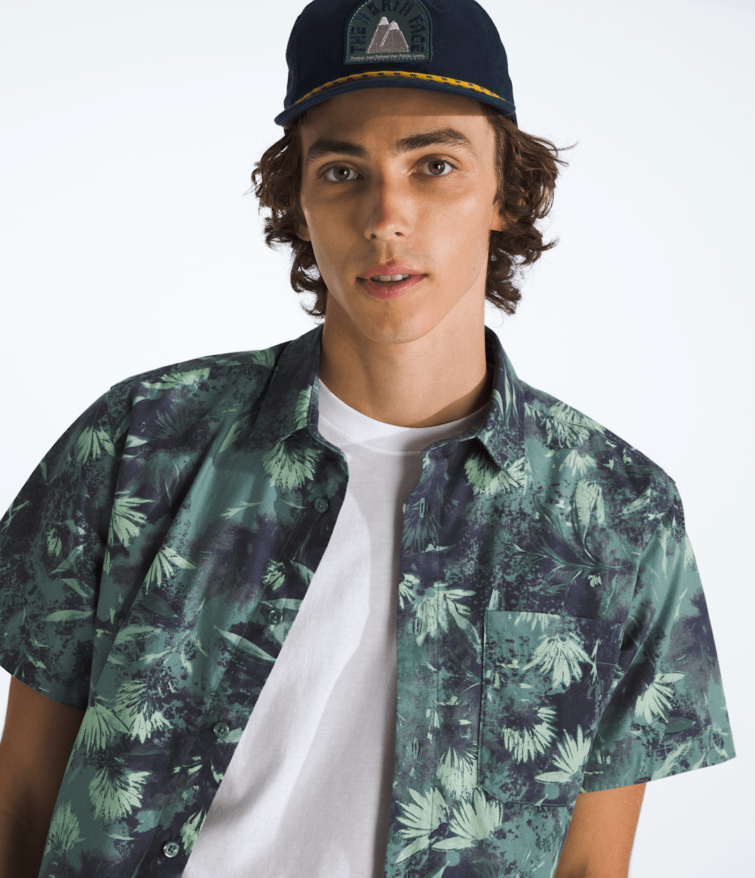Men’s Short-Sleeve Baytrail Pattern Shirt / The North Face