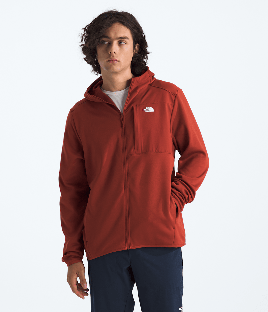 Men’s TNF™ Performance Fleece Full-Zip Hoodie / The North Face