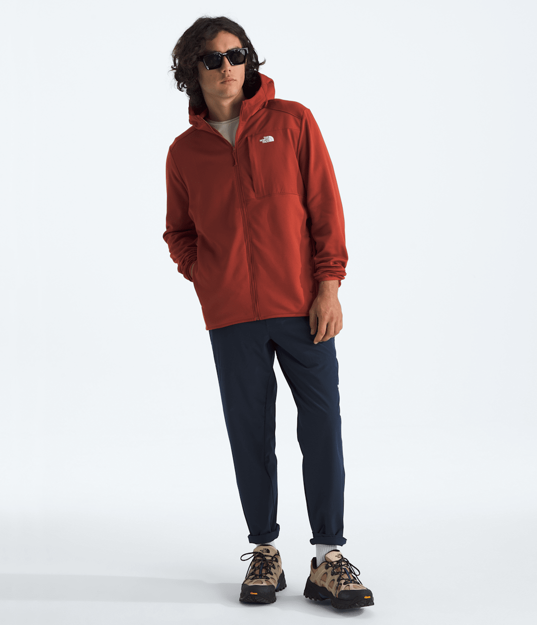 Men’s TNF™ Performance Fleece Full-Zip Hoodie / The North Face