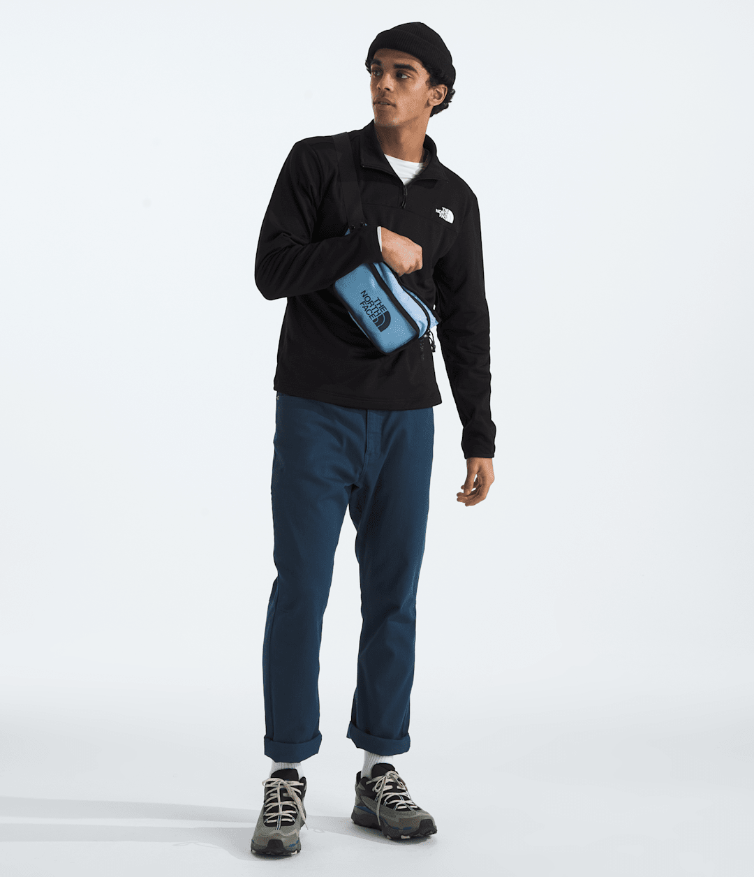 Men’s Cedar Trail Grid Fleece ¼-Zip / The North Face