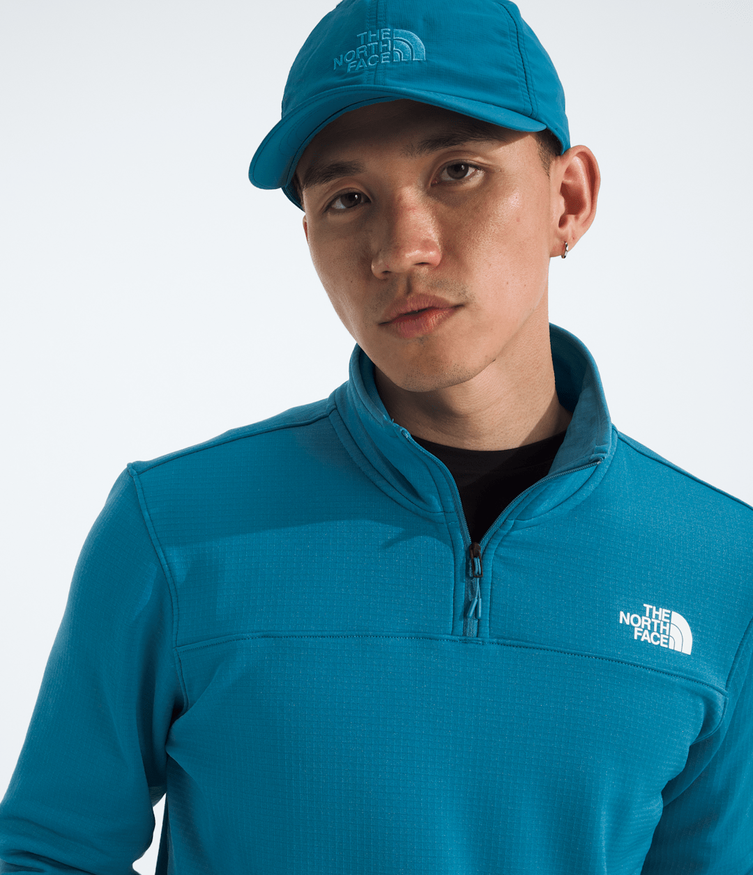 Men’s Cedar Trail Grid Fleece ¼-Zip / The North Face