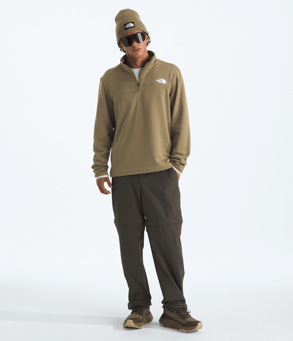 Men’s Cedar Trail Grid Fleece ¼-Zip / The North Face