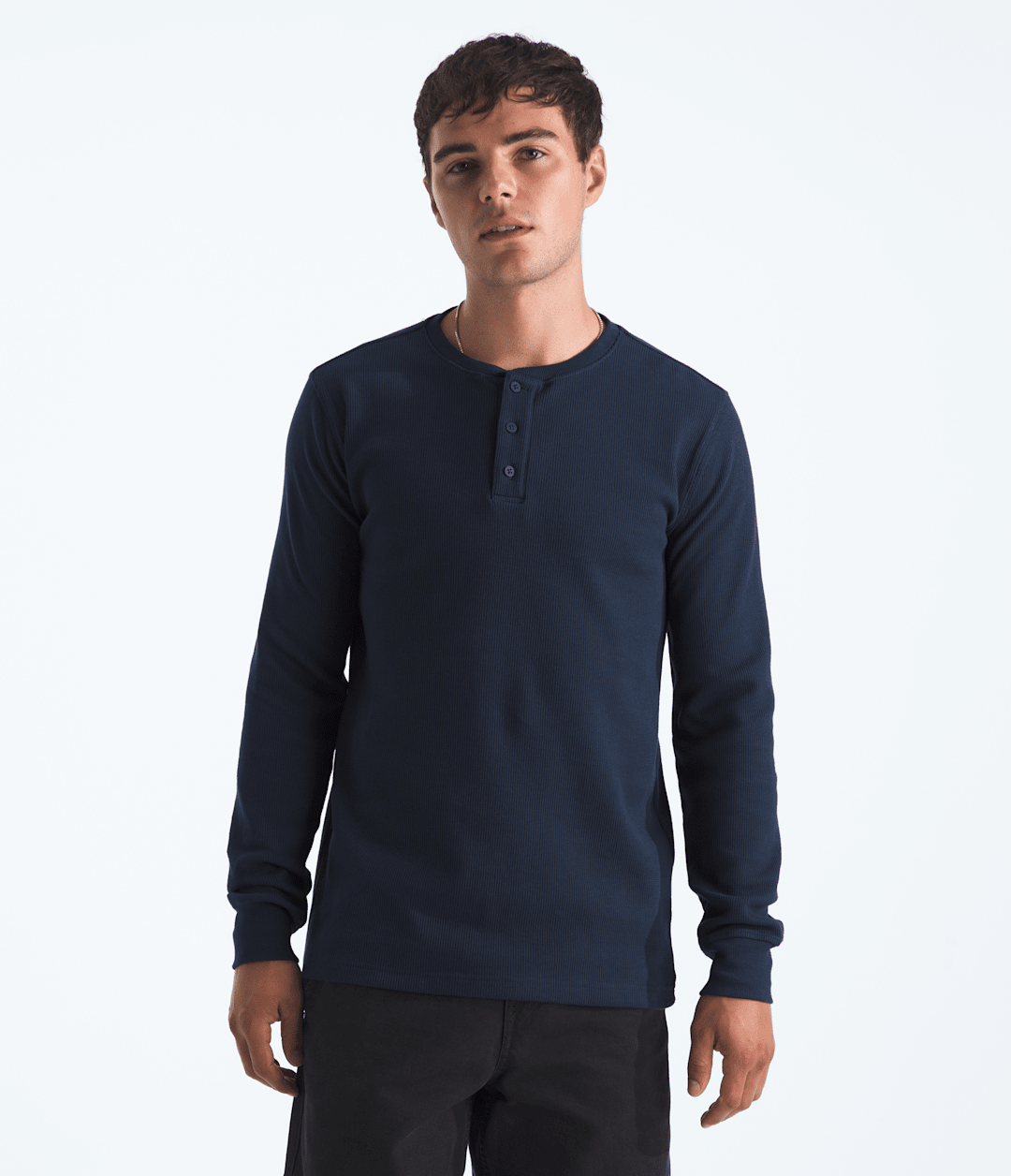 Men’s Waffle Long-Sleeve Henley / The North Face