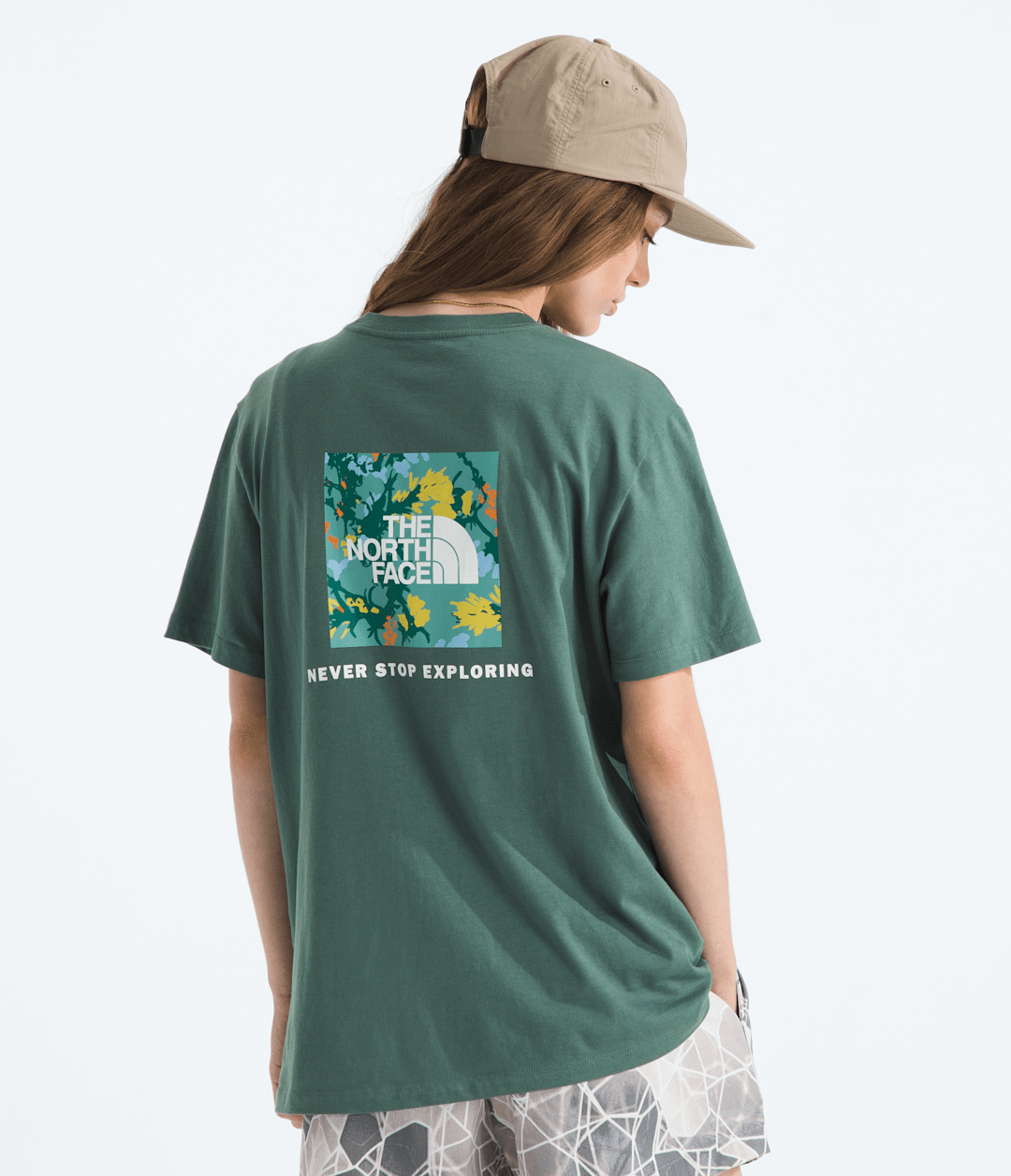 Women's Short-Sleeve Core Flower Power Box NSE Tee / The North Face