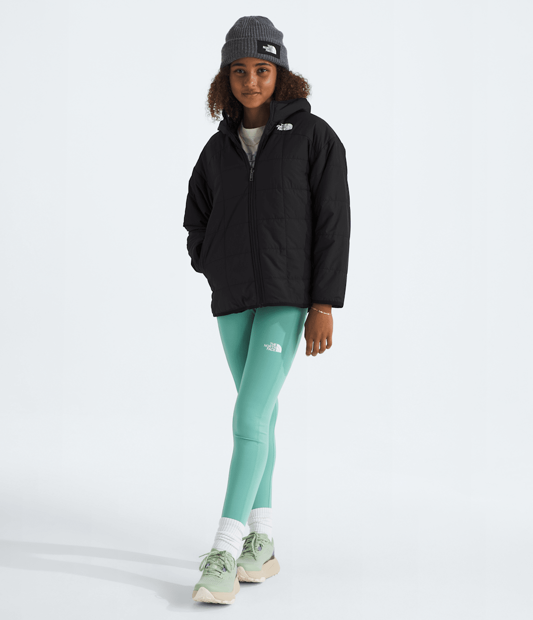Girls’ Reversible Shasta Short Parka / The North Face
