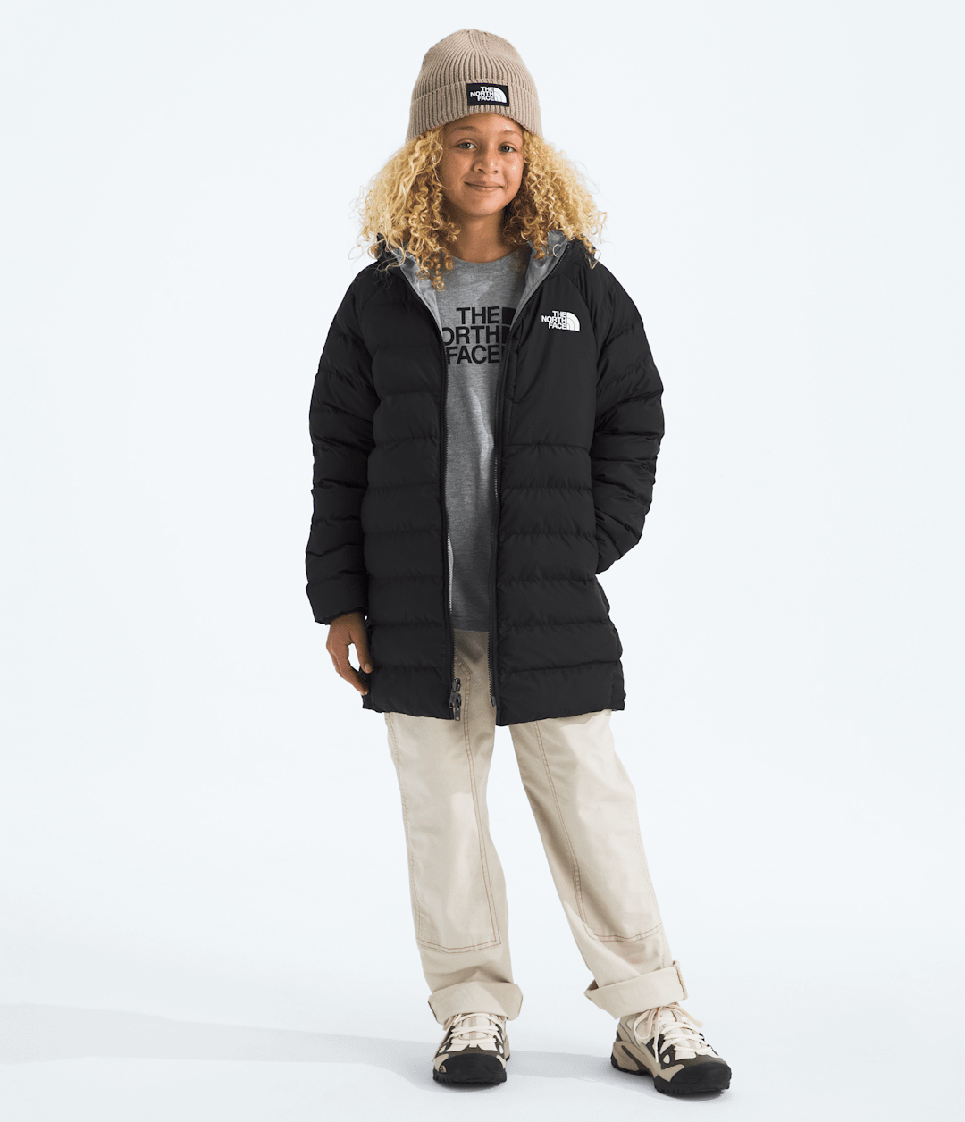 Girls’ Reversible Perrito Parka / The North Face