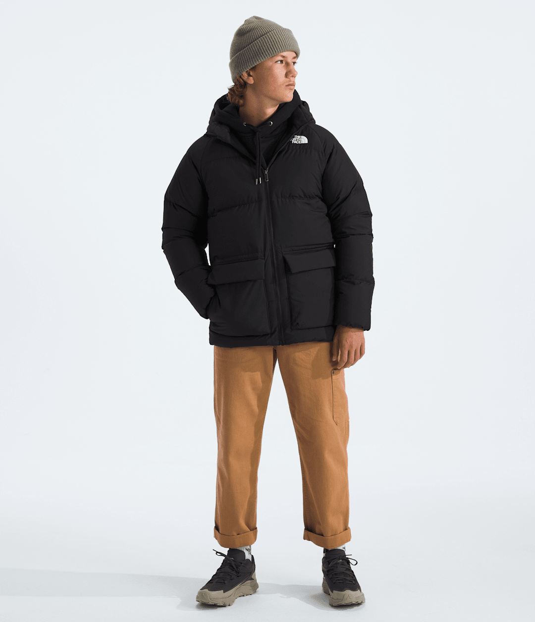 Boys’ & Girls’ North Down Fleece-Lined Short Parka / The North Face