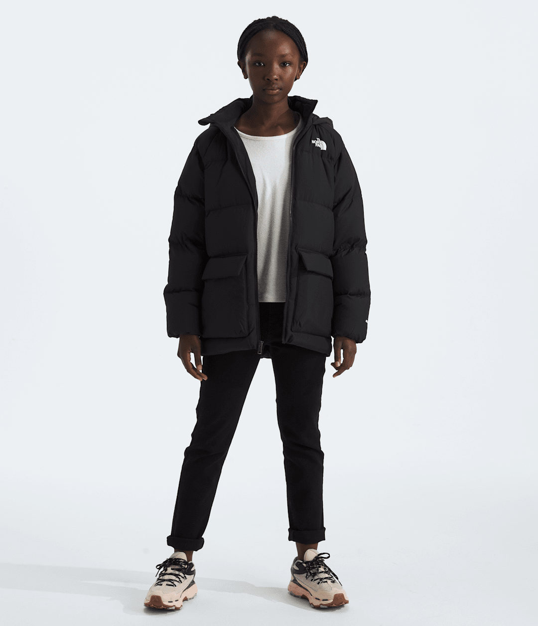Boys’ & Girls’ North Down Fleece-Lined Short Parka / The North Face