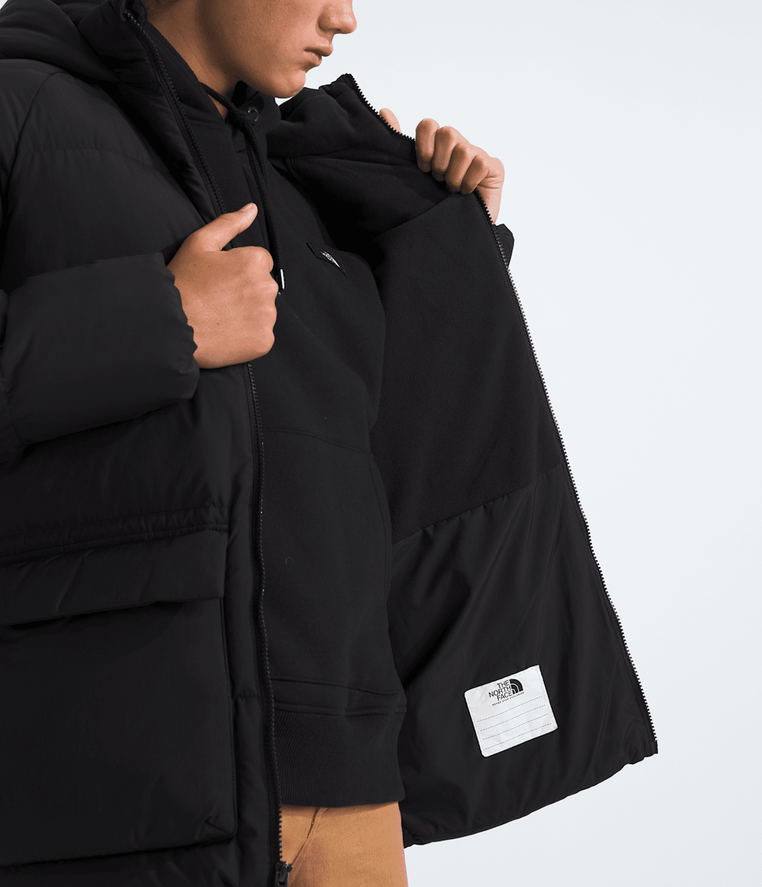 Boys’ & Girls’ North Down Fleece-Lined Short Parka / The North Face