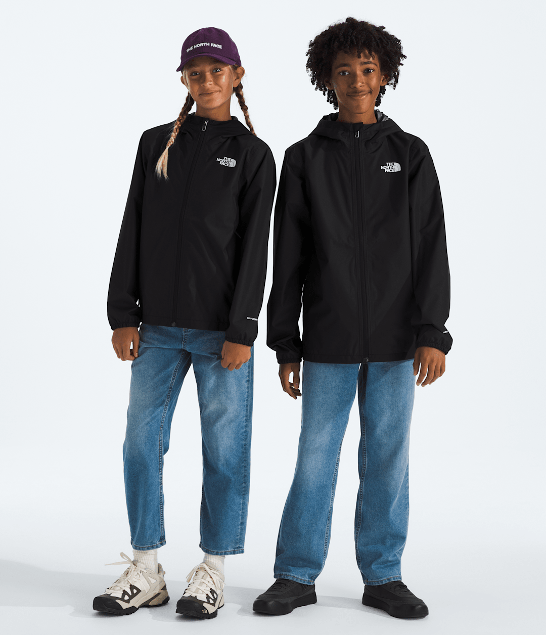 Boys’ & Girls’ Zipline Rain Jacket / The North Face