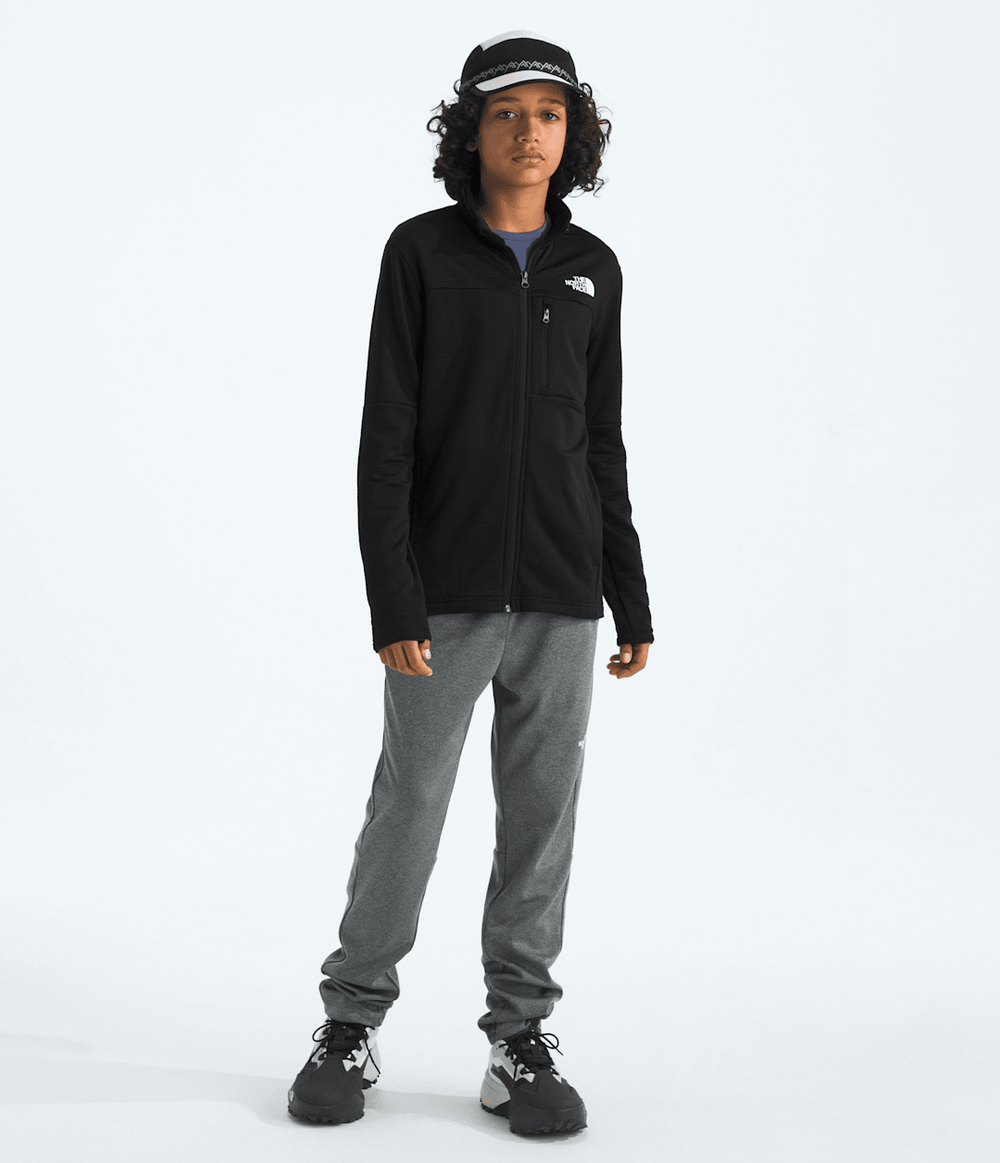 Boys’ & Girls’ Hike Mid Layer Full-Zip / The North Face