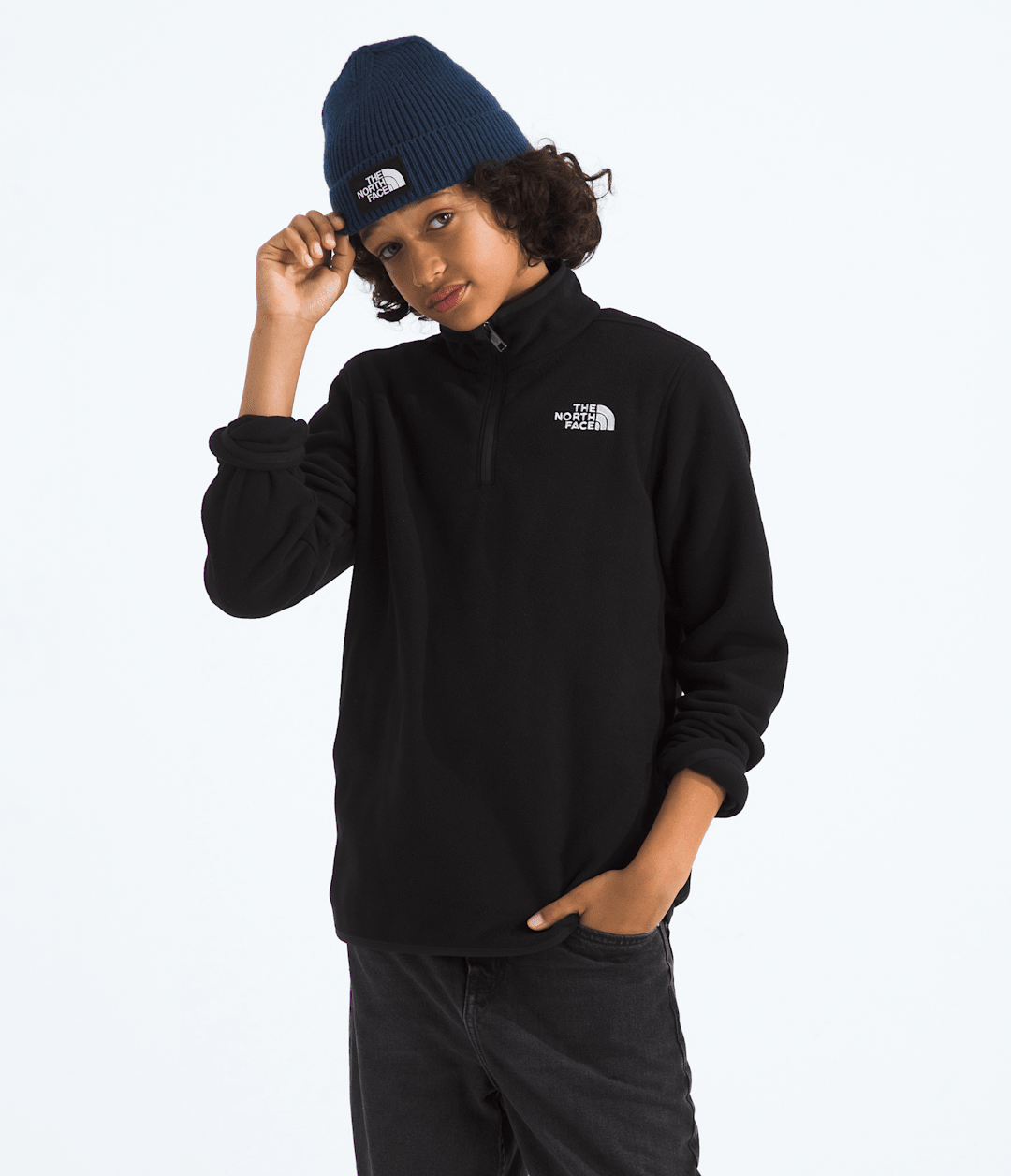 Boys’ & Girls’ Glacier ¼-Zip Pullover / The North Face