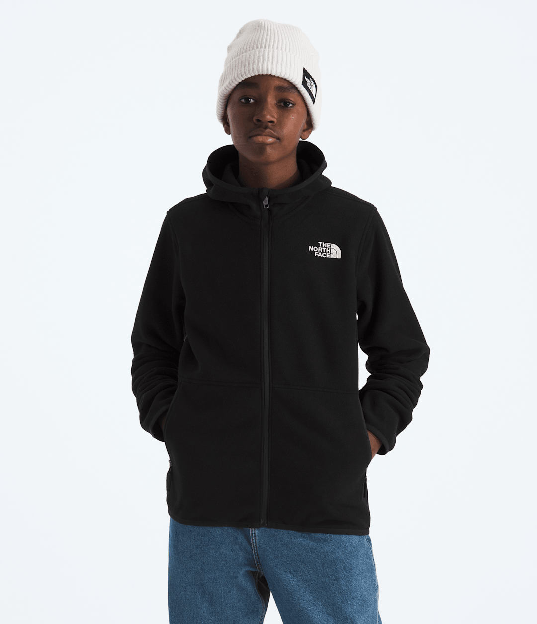 Boys’ & Girls’ Glacier Full-Zip Hoodie / The North Face