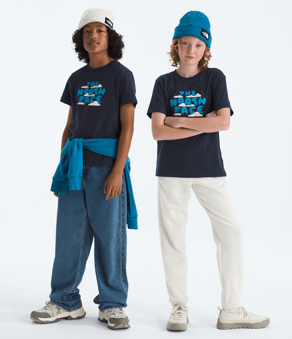 Boys’ & Girls’ Evolution Bubble Cloud Short-Sleeve Tee—Graphic / The North Face