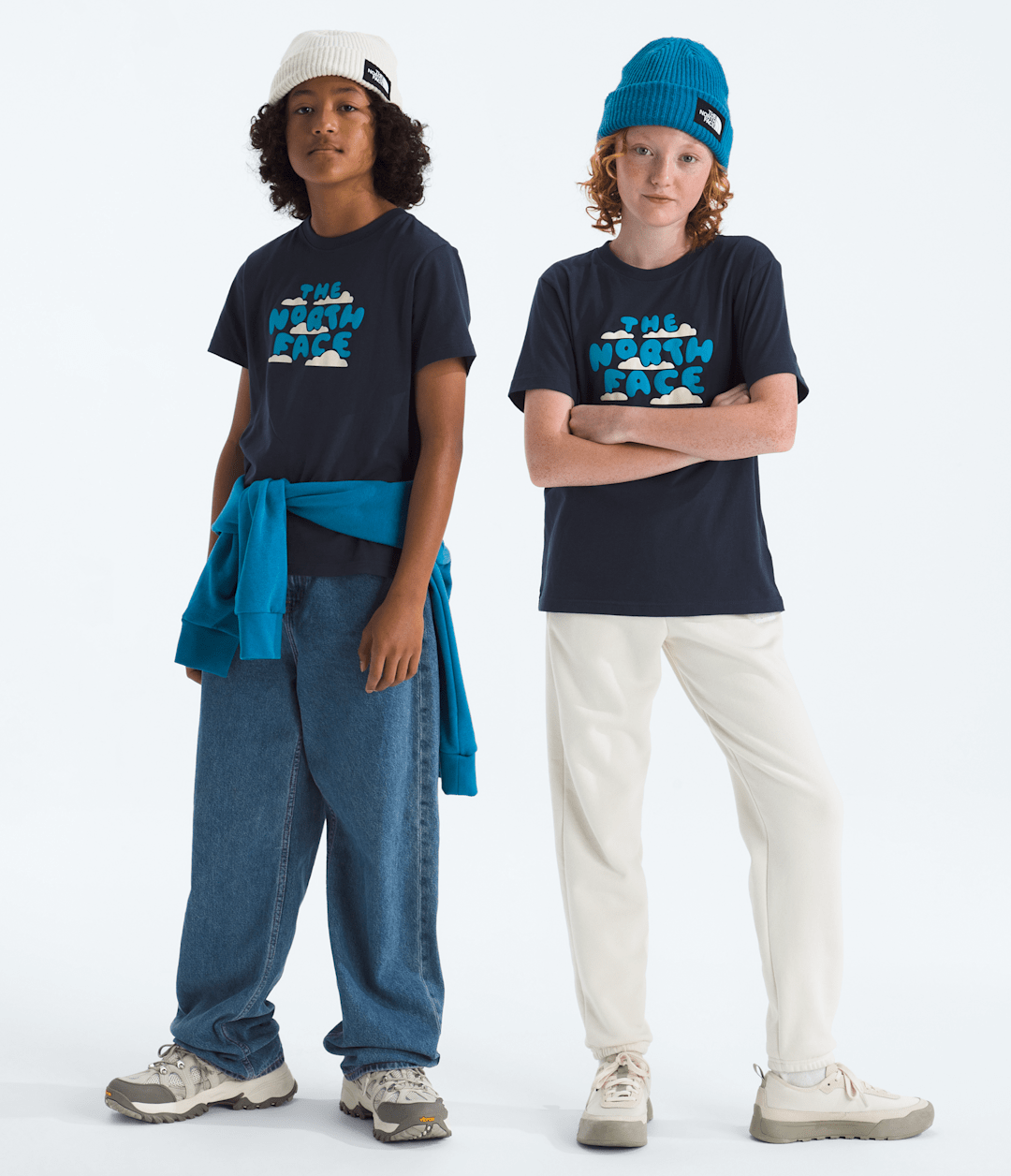 Boys’ & Girls’ Evolution Bubble Cloud Short-Sleeve Tee—Graphic / The North Face