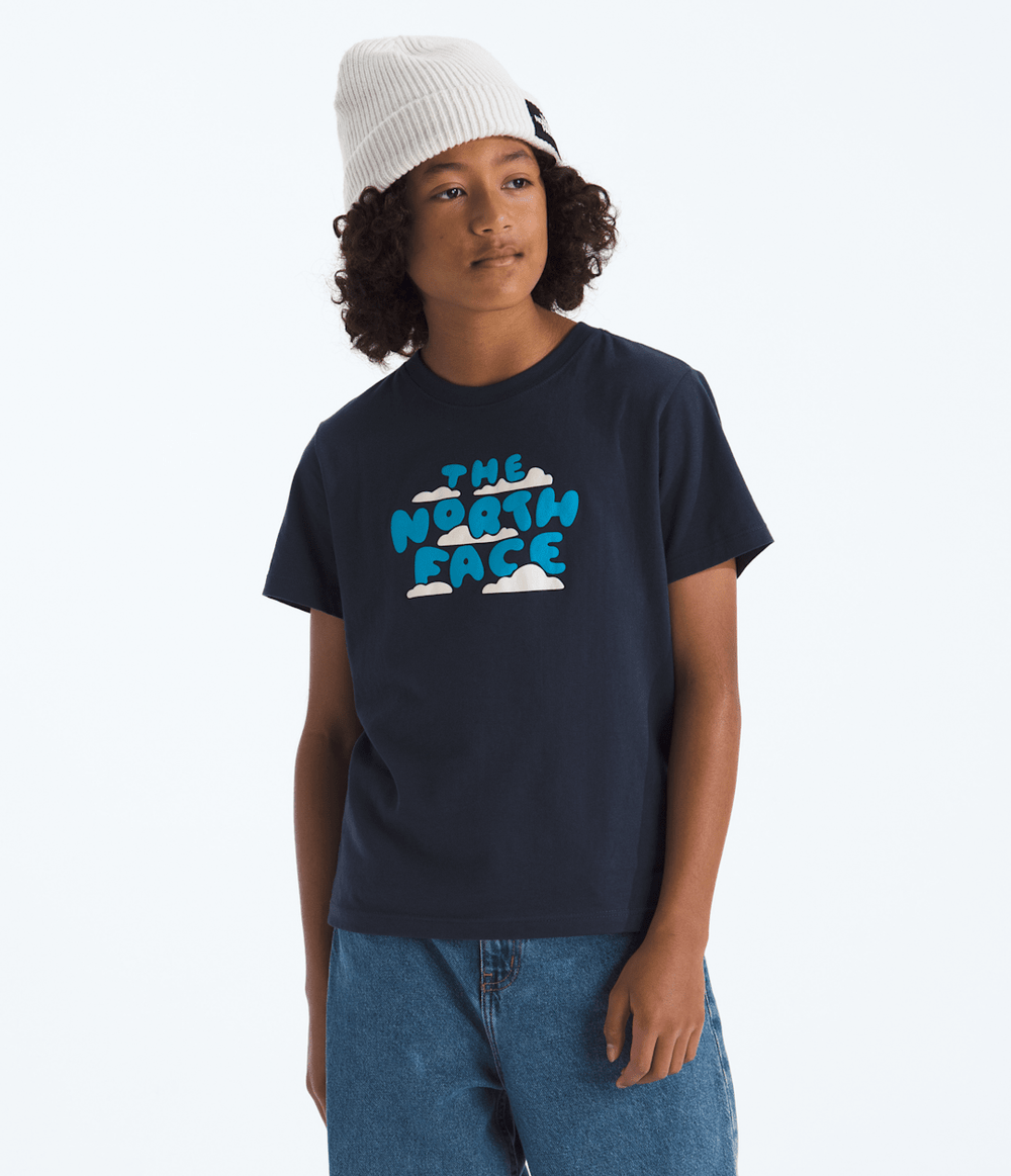 Boys’ & Girls’ Evolution Bubble Cloud Short-Sleeve Tee—Graphic / The North Face
