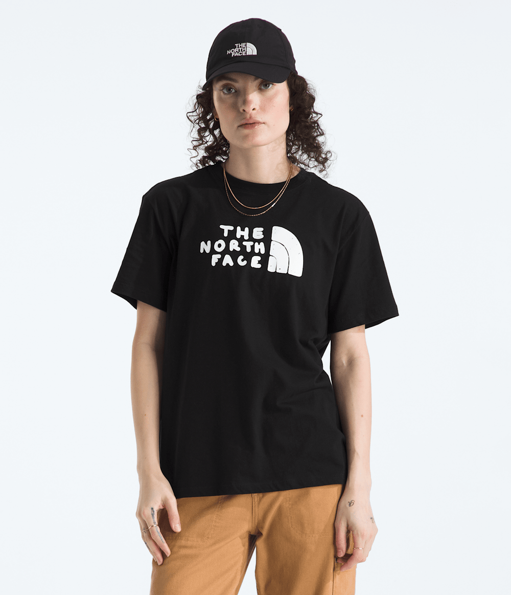 Women’s Evolution Sketch Logo Half Dome Short-Sleeve Tee—Graphic / The North Face