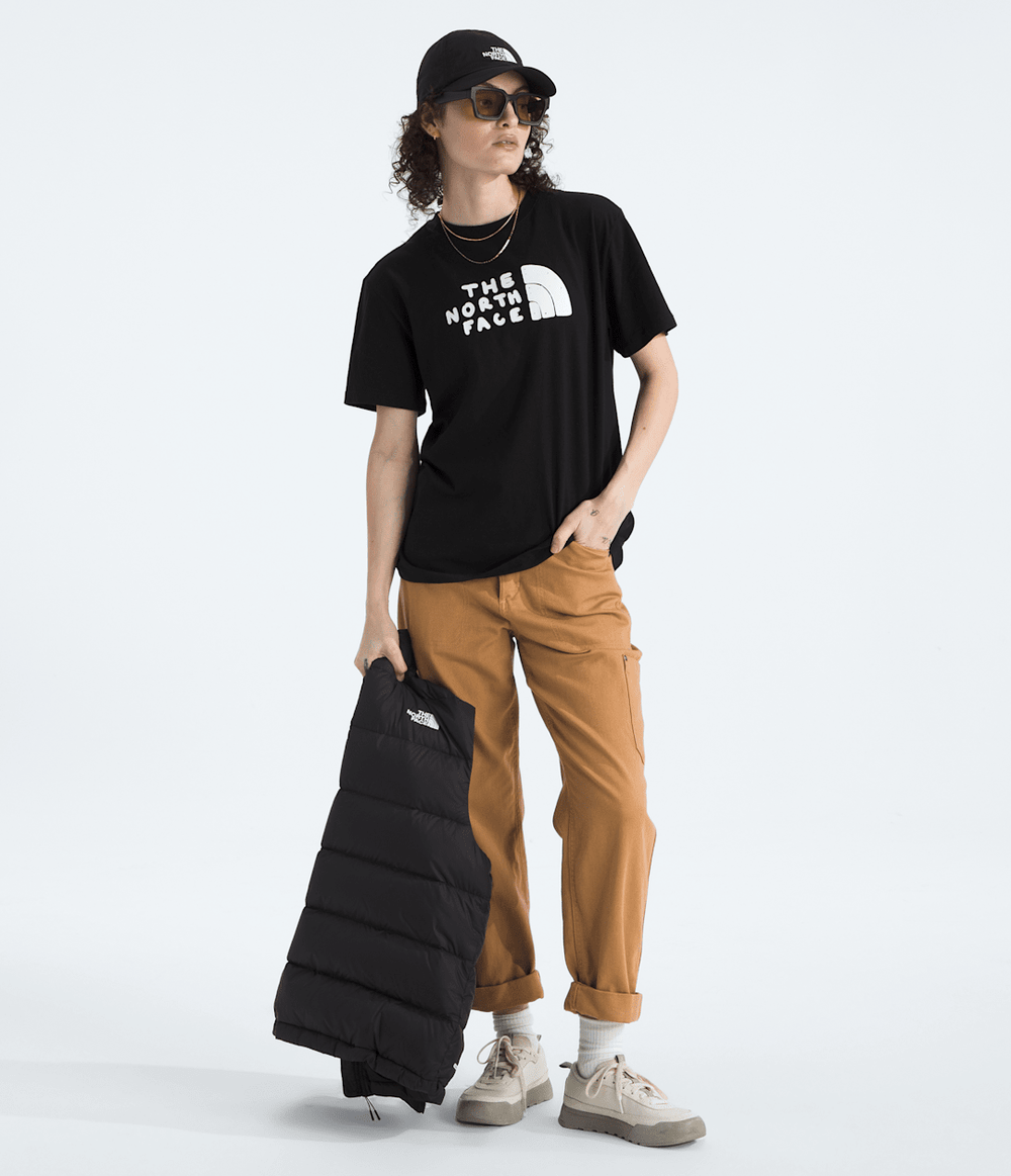Women’s Evolution Sketch Logo Half Dome Short-Sleeve Tee—Graphic / The North Face