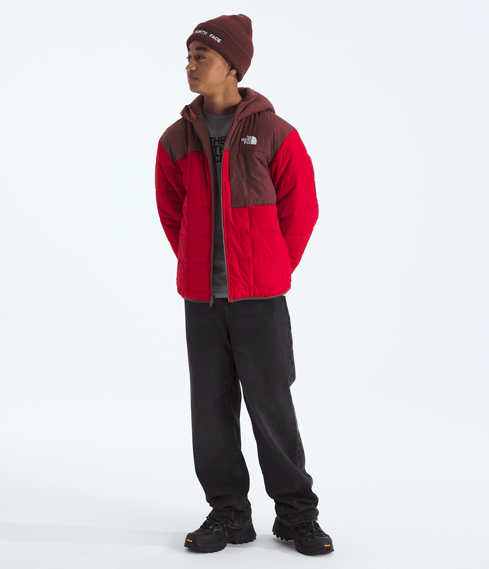 Boys’ Reversible Shasta Full-Zip Hooded Jacket / The North Face