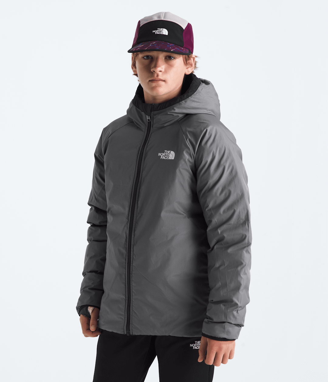 Boys’ Reversible Perrito Hooded Jacket / The North Face