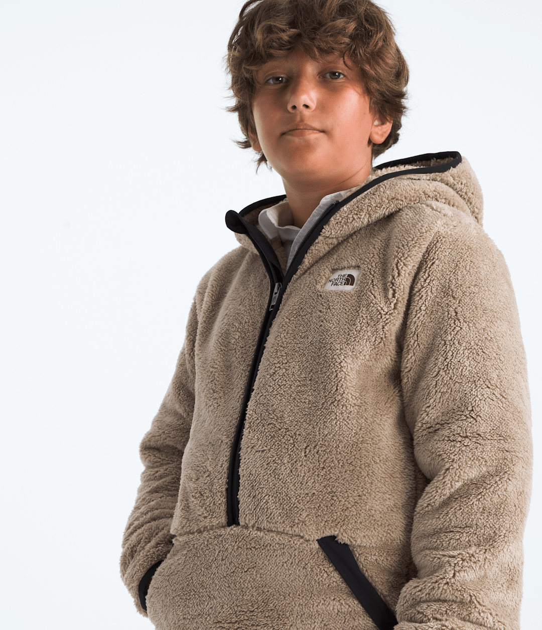 Boys’ Cabin Fleece Hoodie / The North Face