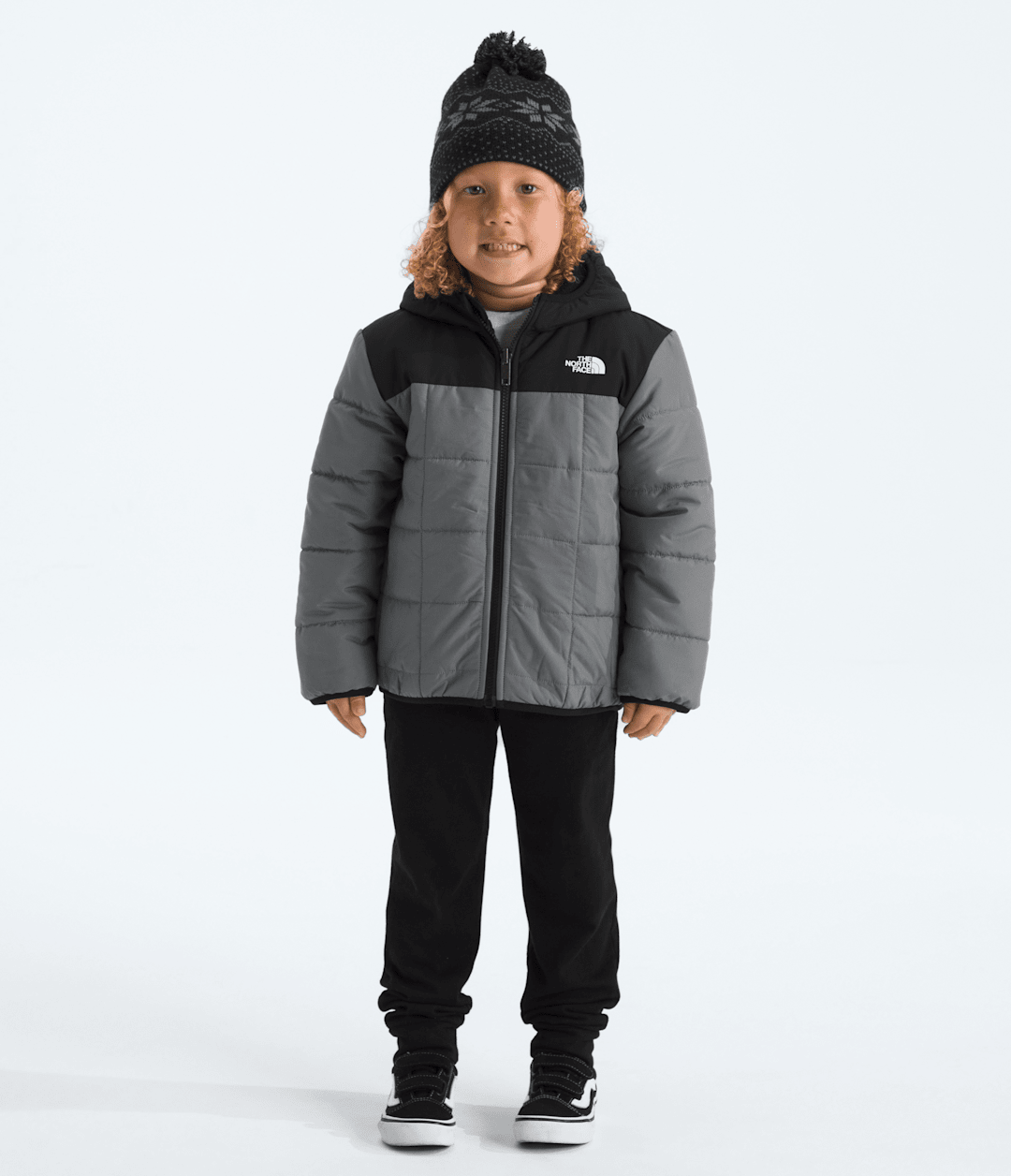 Kids’ Reversible Shasta Full-Zip Hooded Jacket / The North Face