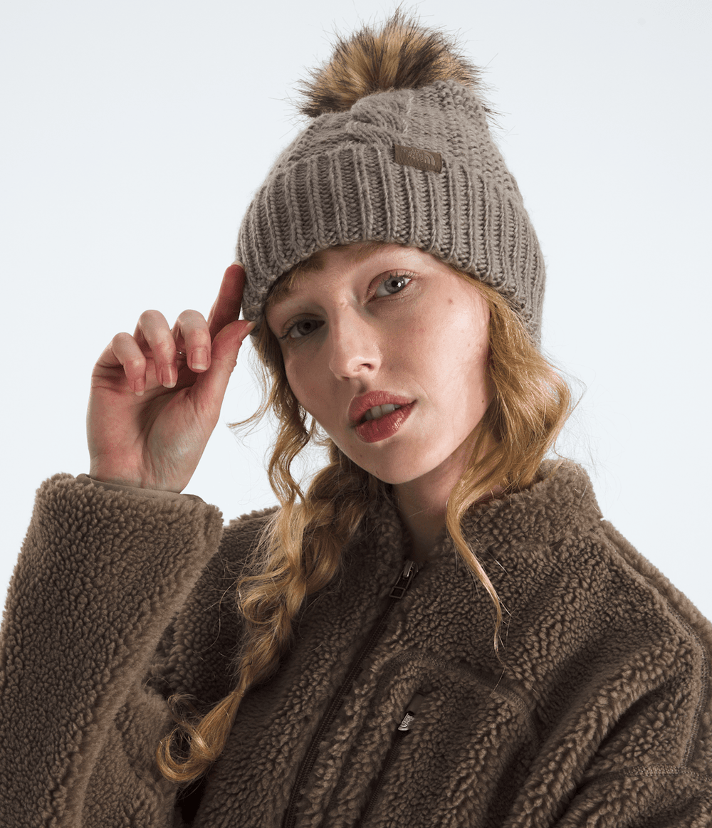 Women’s Oh Mega Fur Pom Beanie / The North Face