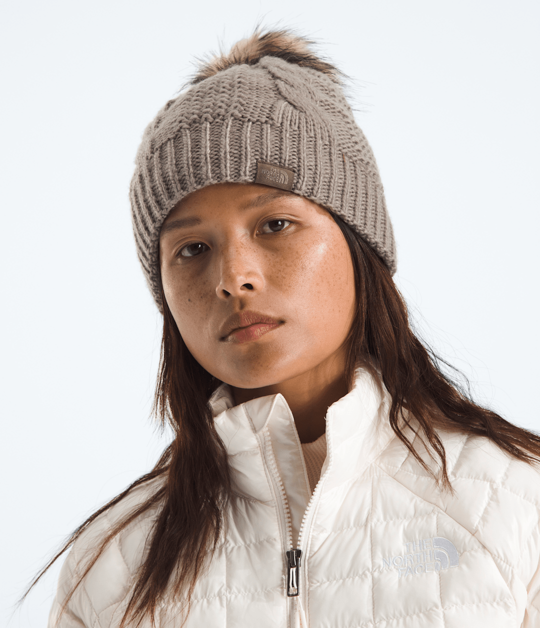 Women’s Oh Mega Fur Pom Lined Beanie / The North Face