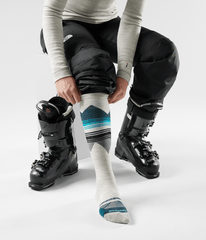 TNF X Smartwool Women's Ski Targeted Cushion Pattern OTC Socks / The North Face